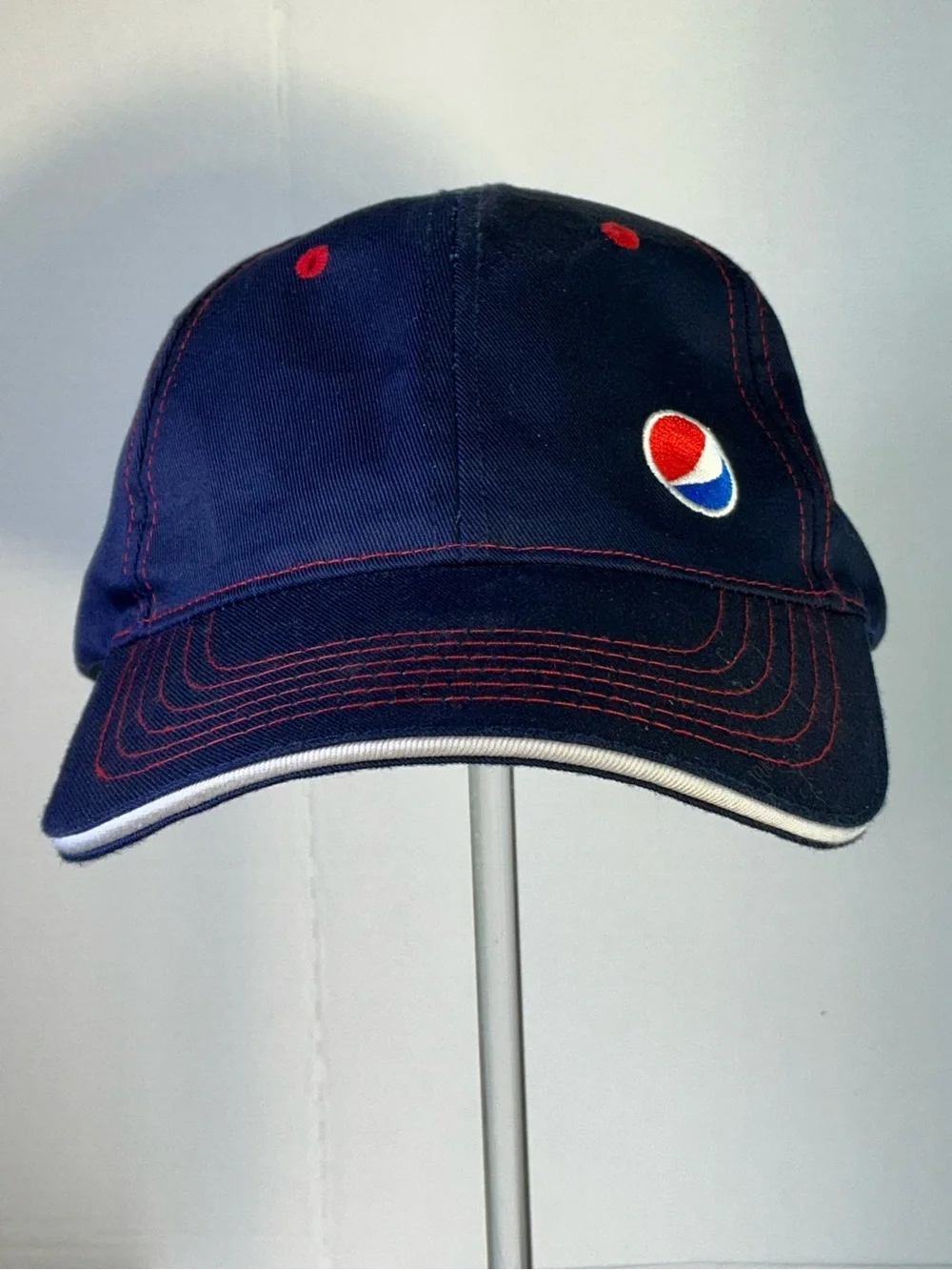 SodaGear Pepsi Baseball Cap Embroider Blue Adjustable Unisex Adult Men Adult OS